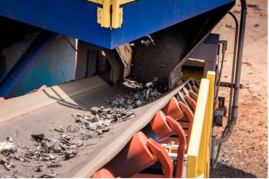 Industrial Dismantling taking place